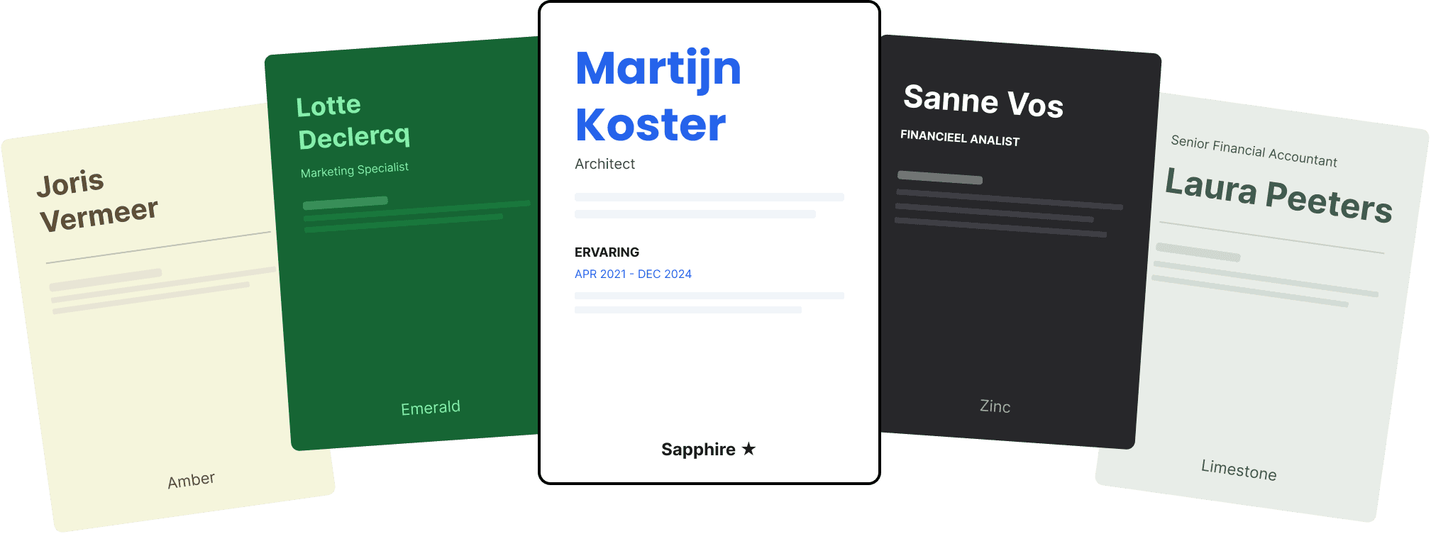 Landing background showcase