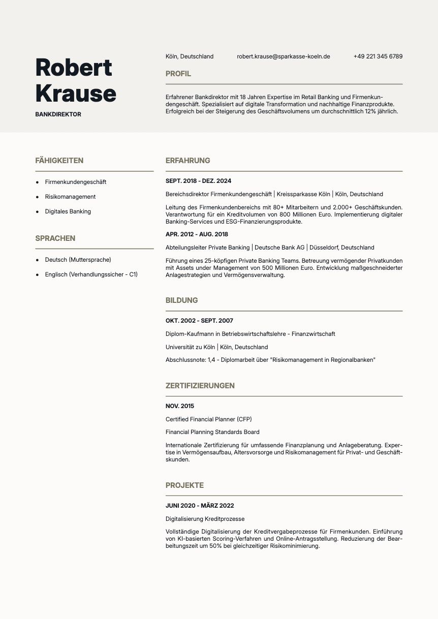 Limestone Resume Template