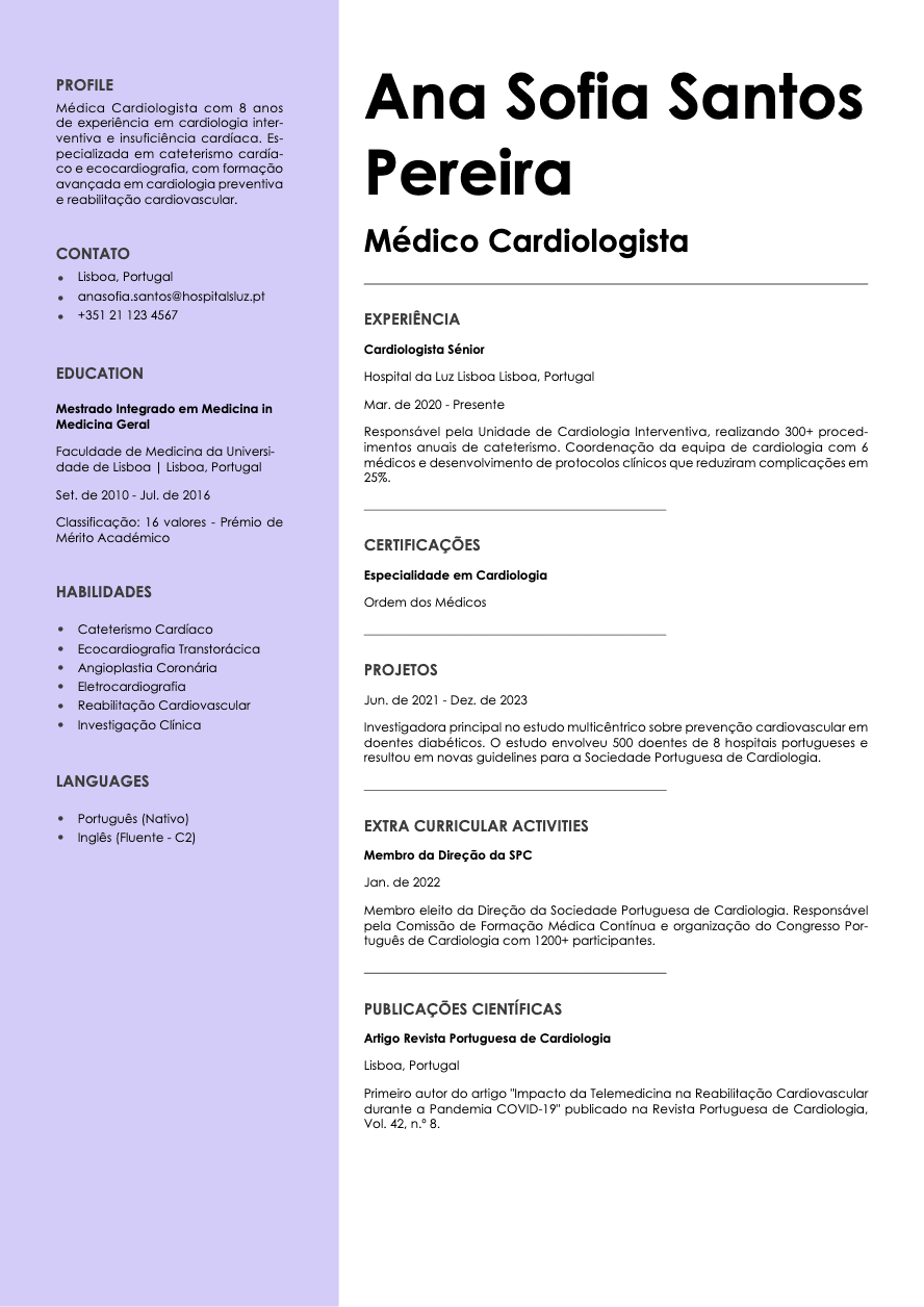 Aurum Resume Template
